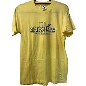 Vintage 90s I’m ShipShape Royal Caribbean Single Stitch Shirt Adult Large